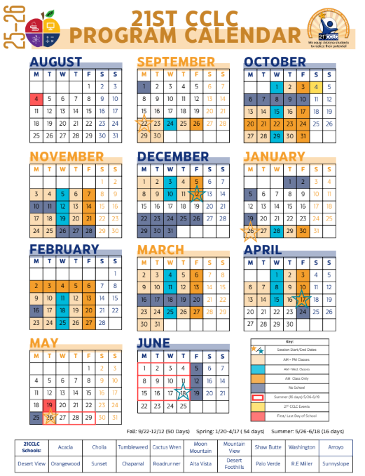 Program Calendar